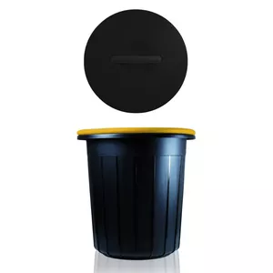 Waste bin gio'style 115760050 25 L dark grey/yellow