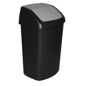 Curver Swing-Top 50 L Rectangular Plastic Black Grey