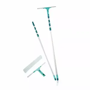 Window cleaning set Leifheit 1051426 with telescopic handle 145–415 cm and Window Slider XL