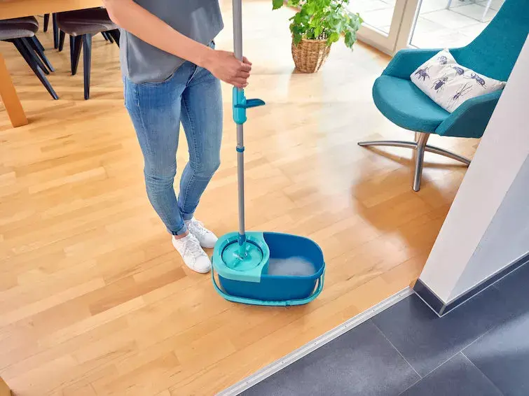 Система мытья полов Leifheit CLEAN TWIST Ergo Disc Mop Set Photo 8