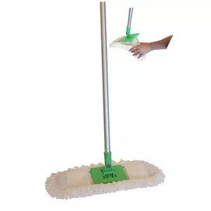Floor brush Sauber Go-Pro 40 cm head with aluminium handle 140 cm