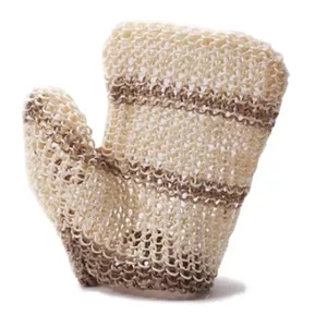 Sisal massage glove Natural 