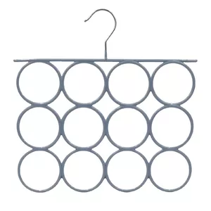Metal hanger Sauber 24850030 with PVC coating, grey
