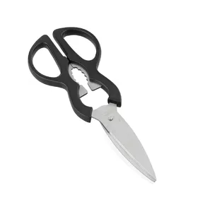 Leifheit 03152 kitchen scissors Black, Stainless steel Universal