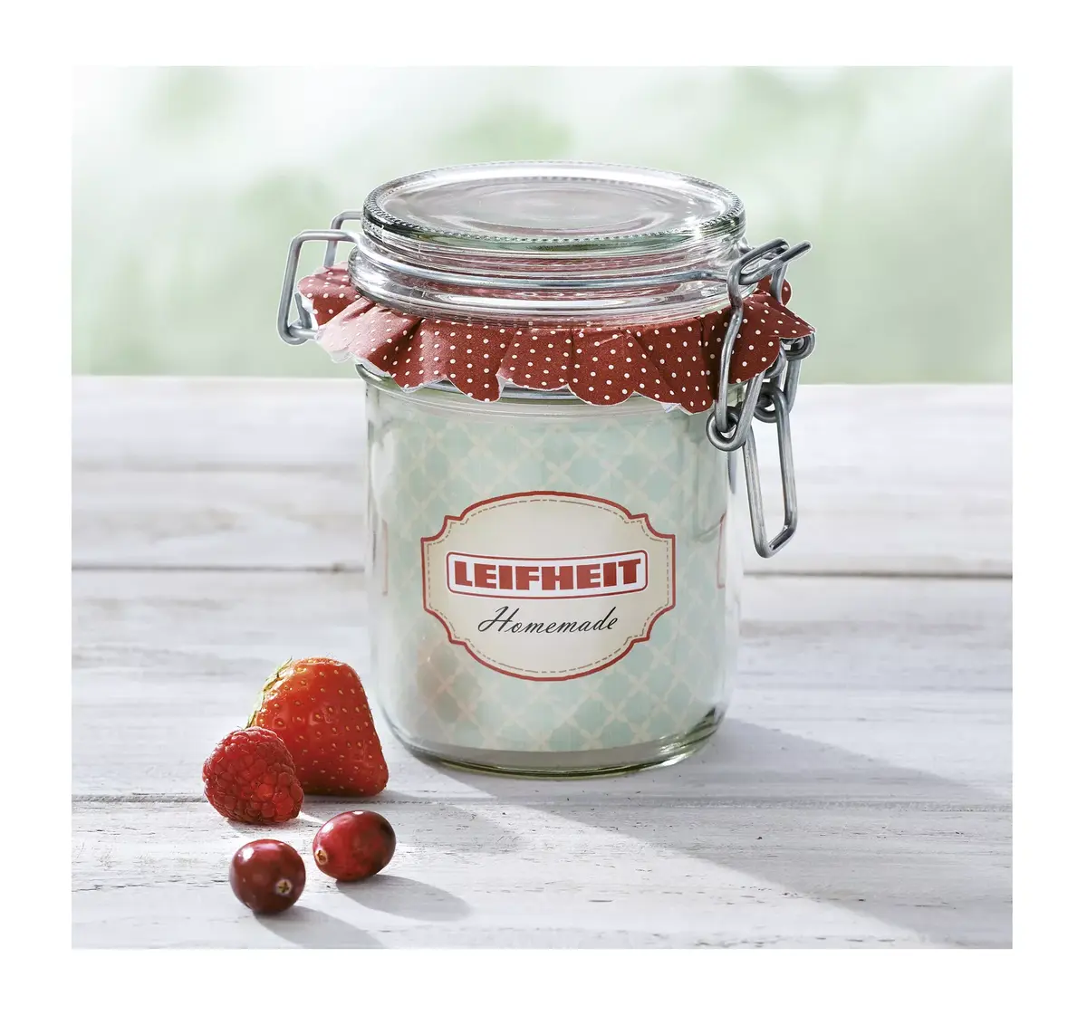Conical Glass Jar Leifheit 03192 Photo 2