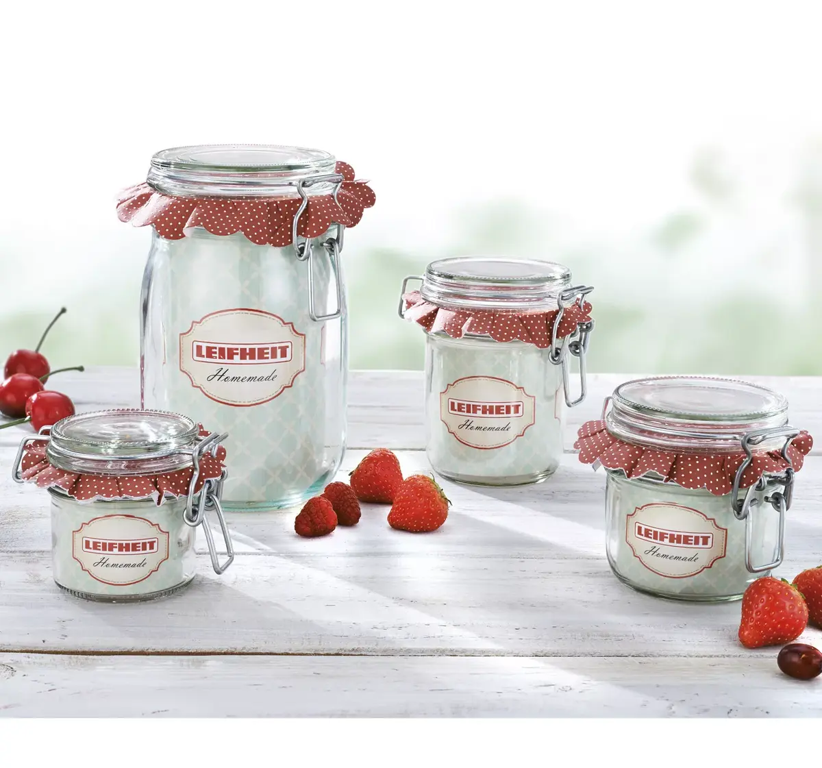 Conical Glass Jar Leifheit 03192 Photo 3