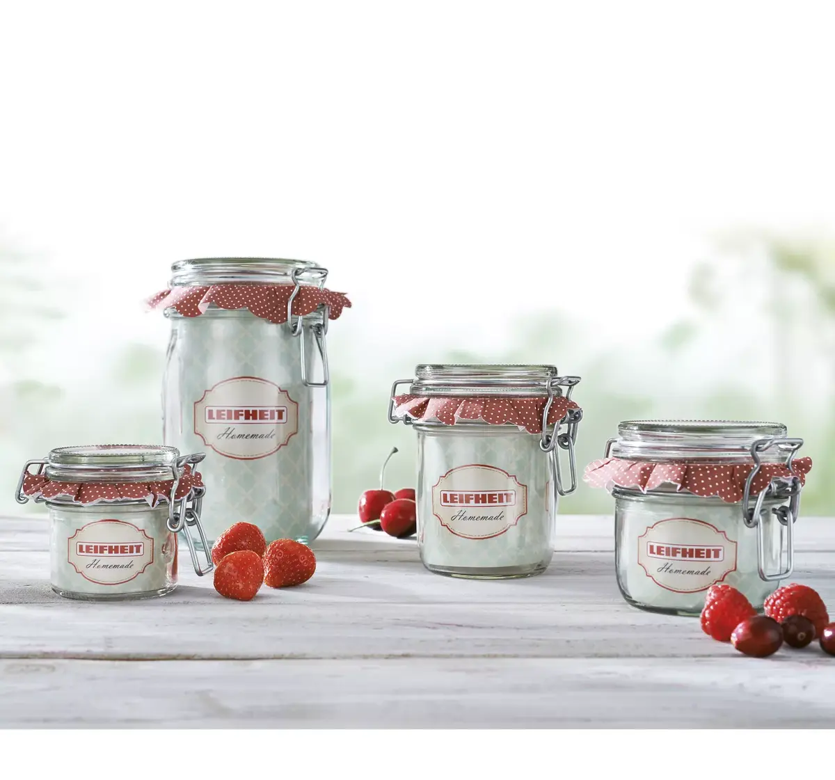 Conical Glass Jar Leifheit 03192 Photo 4