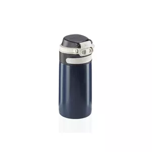 Leifheit 03247 travel mug 350 ml Black, Blue Stainless steel