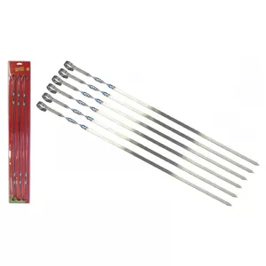 Šašliku komplekts ASI COLLECTION 24555000 — 6 gab., 60 cm, grila špīkes