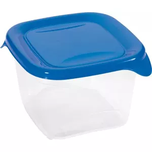 Food container square 0,45L Fresh&amp;Go blue