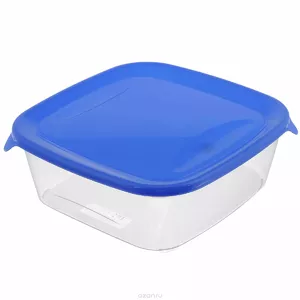 Food container square 1,7L Fresh&amp;Go blue