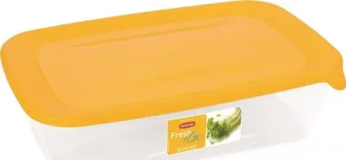 Pārtikas trauks Curver Fresh&Go taisnstūra 2