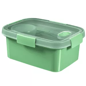 Food container Curver Lunch Kit rectangle 1.2L soft green 20x15x9cm