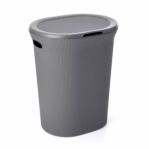 Veļas kaste TATAY Baobab 40L pelēka - veļas grozs, 40 l, plastmasa