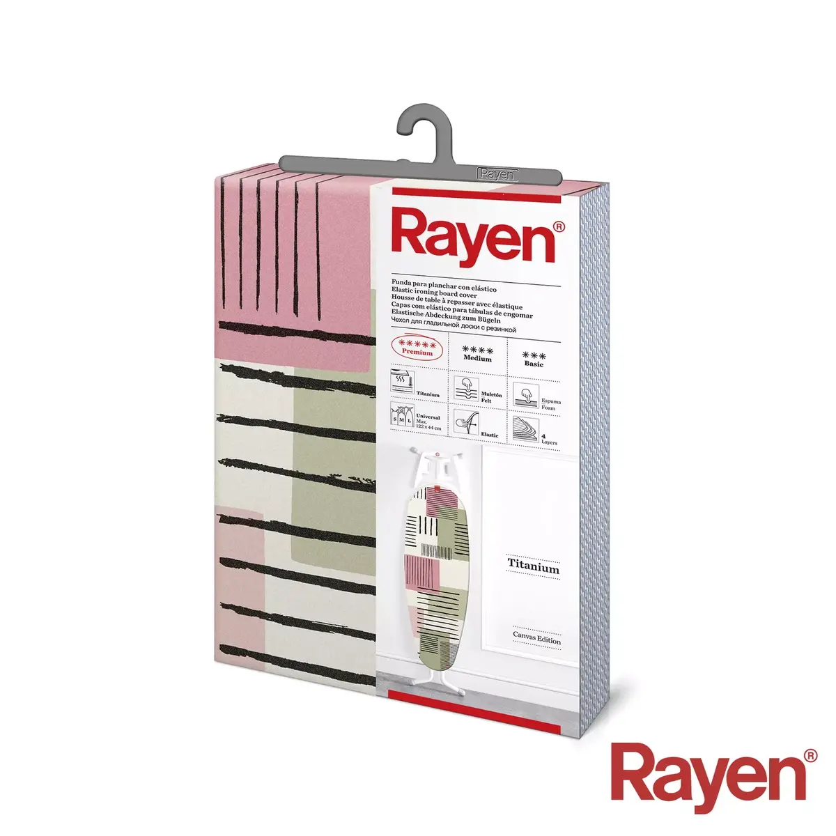 RAYEN Elastic Titanium Mat 127×51 cm pārsegs Photo 2