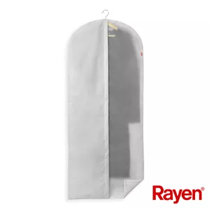 Drēbju pārvalks RAYEN L Premium pelēks 60x150 cm – aizsargapvalks drēbēm uzglabāšanai un ceļošanai