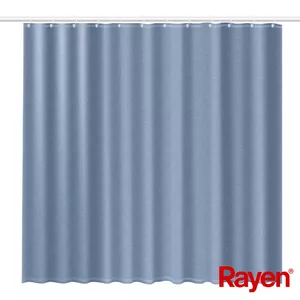 Shower curtain RAYEN 012308 180x200 cm blue polyester