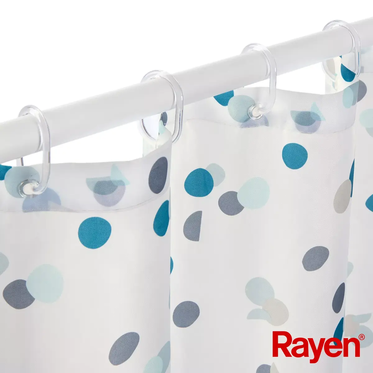 Shower curtain RAYEN 01234701 180x200 cm Photo 5