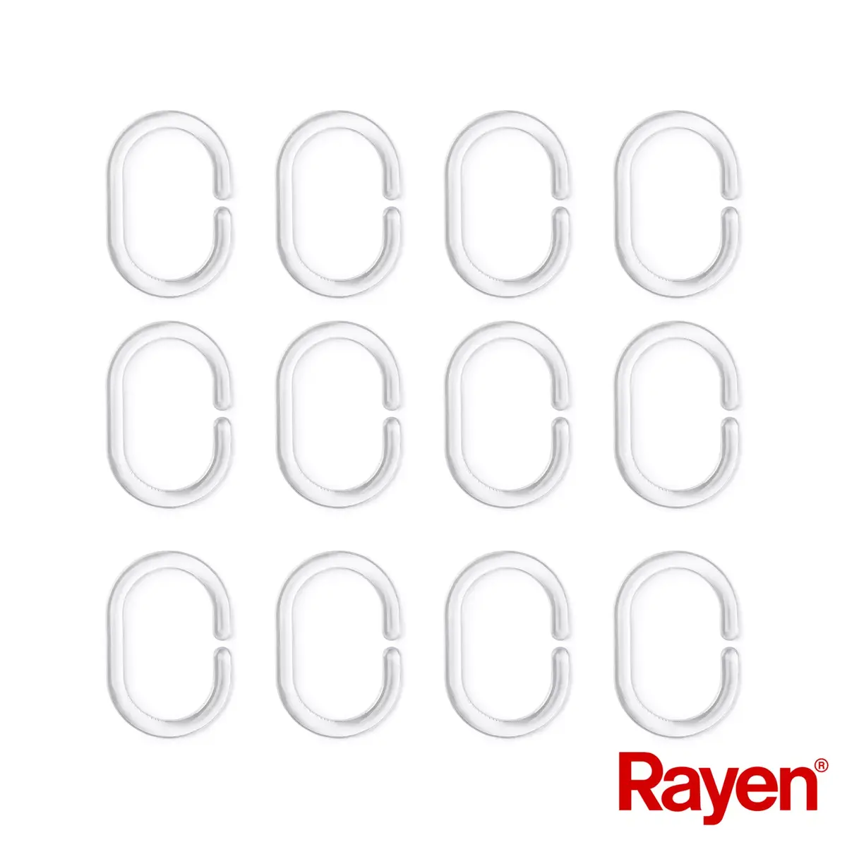 Shower curtain RAYEN 012348 180x200 cm Photo 3