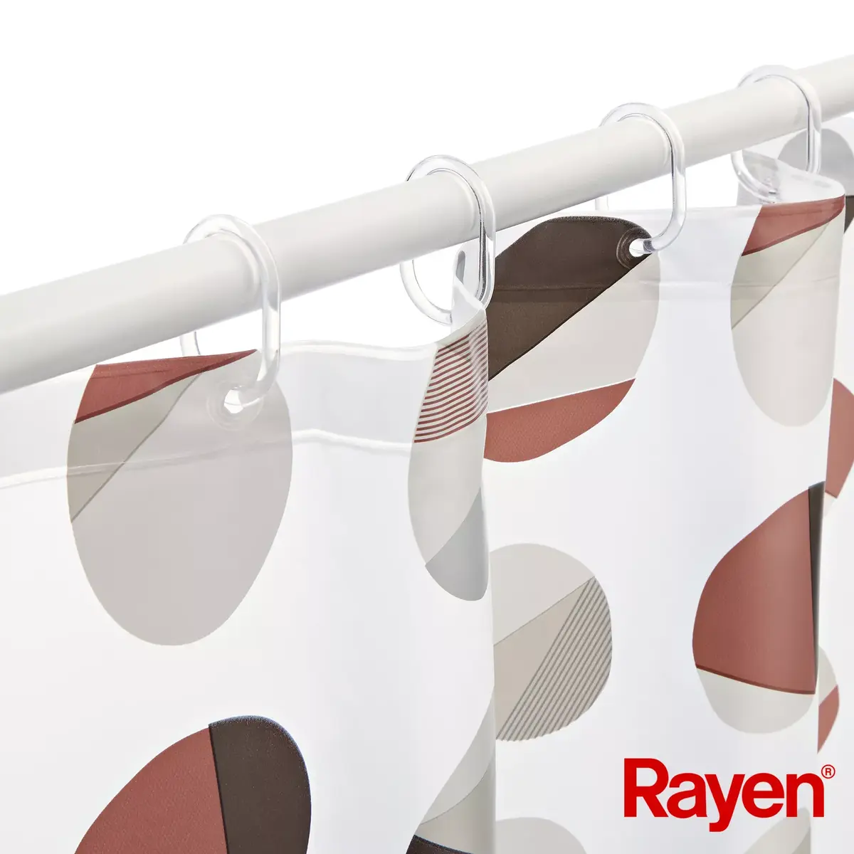 Шторка для душа RAYEN 01235017 180x200 см Photo 3