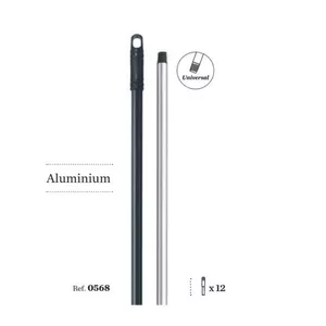 Aluminium brush handle MERY 050568, 140 cm length