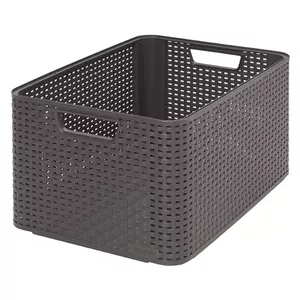 Storage box Curver 0803616308 dark grey 43.6x32.6x23 cm