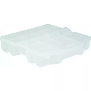 Uzglabāšanas kaste CURVER DIY ar 17 nodalījumiem, 26,4 x 26,7 x 7,1 cm