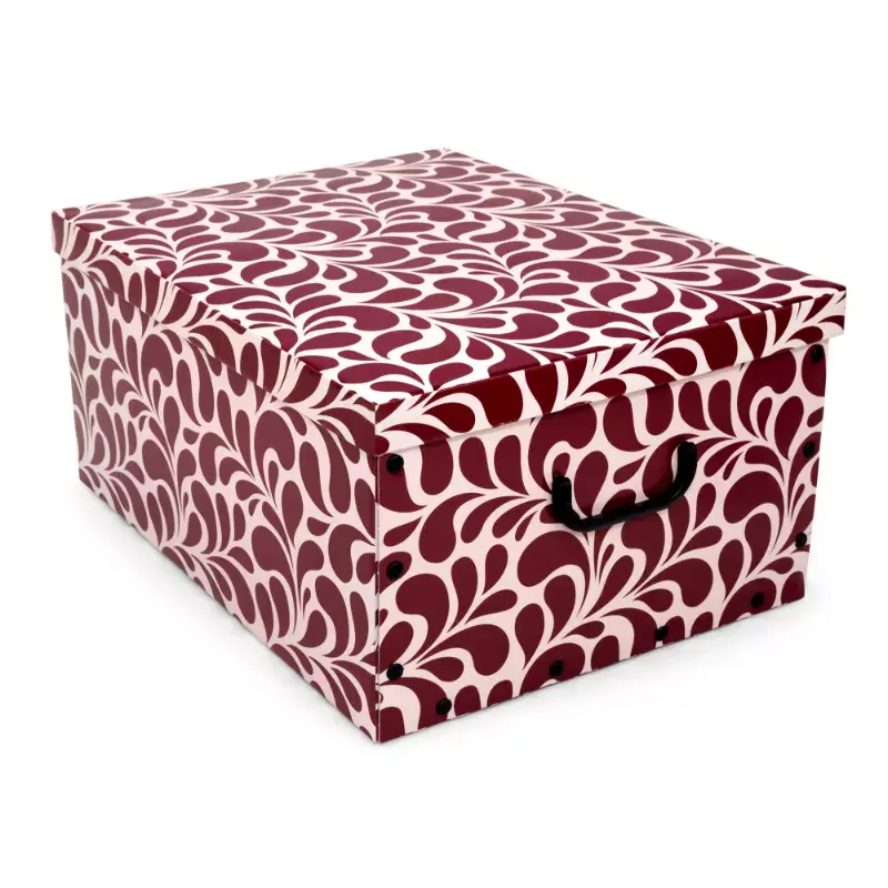 Cardboard storage box ORDINETT Big Box Goccia 49×39×25 cm Photo 2