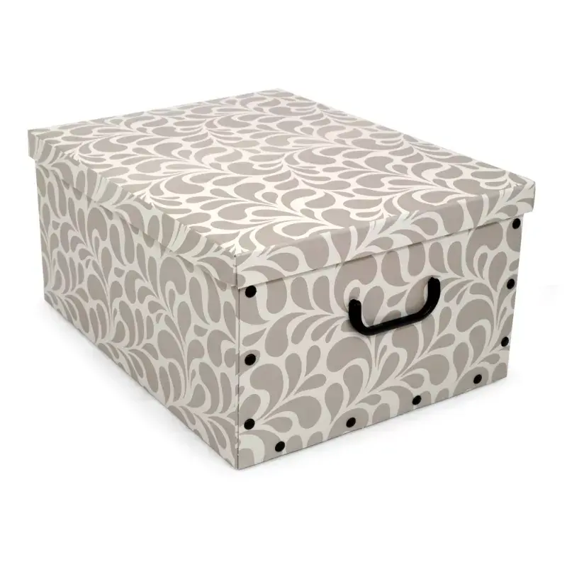 Cardboard storage box ORDINETT Big Box Goccia 49×39×25 cm Photo 3