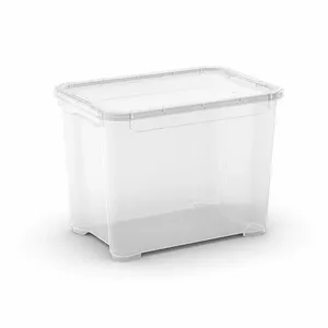 Glabāšanas kaste Curver T Box S 20 l 26,5×38×28,5 cm caurspīdīga