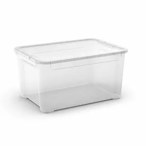Storage box Curver T-box XL 47 L with lid, transparent, 47 L capacity