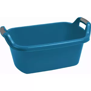 Oval bowl with handles Curver 0803315X55 35 L blue