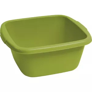 Plastic square bowl Curver 0805142Q30 14 L, green