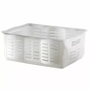 Storage Basket Curver Alfa L 40.6 x 30.4 x 15.6 cm transparent