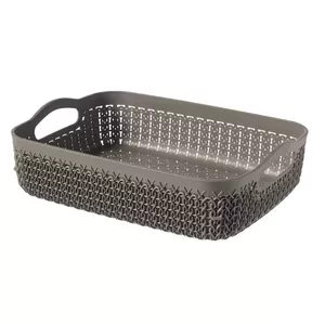 Storage basket Curver 0800771X59 A5 26×20×7 cm brown