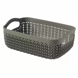 Storage Basket Curver A6 19x14x7 cm brown – Curver