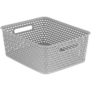 Storage Basket Curver Your Style M 35×30×13 cm grey – Curver