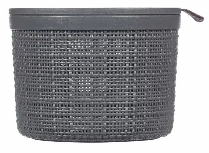 Storage basket with lid Curver 0801903G44 2 L Photo 3