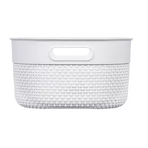 Storage basket Curver Filo M 12 L, 38 x 28.5 x 15 cm, white