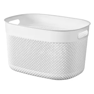 Корзина для хранения Curver Filo L 18 л 38×28×22 см белая