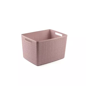 Storage basket Curver Jute L 20L 36×28×23 cm pink