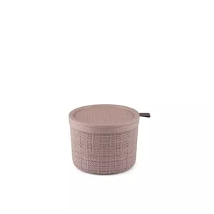 Storage basket Curver 0801903204 round 2L pink Ø17×13 cm