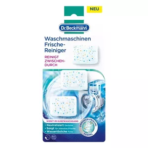 Капсулы для чистки стиральной машины dr. beckmann 3×20 г – удаление накипи и остатков моющих средств