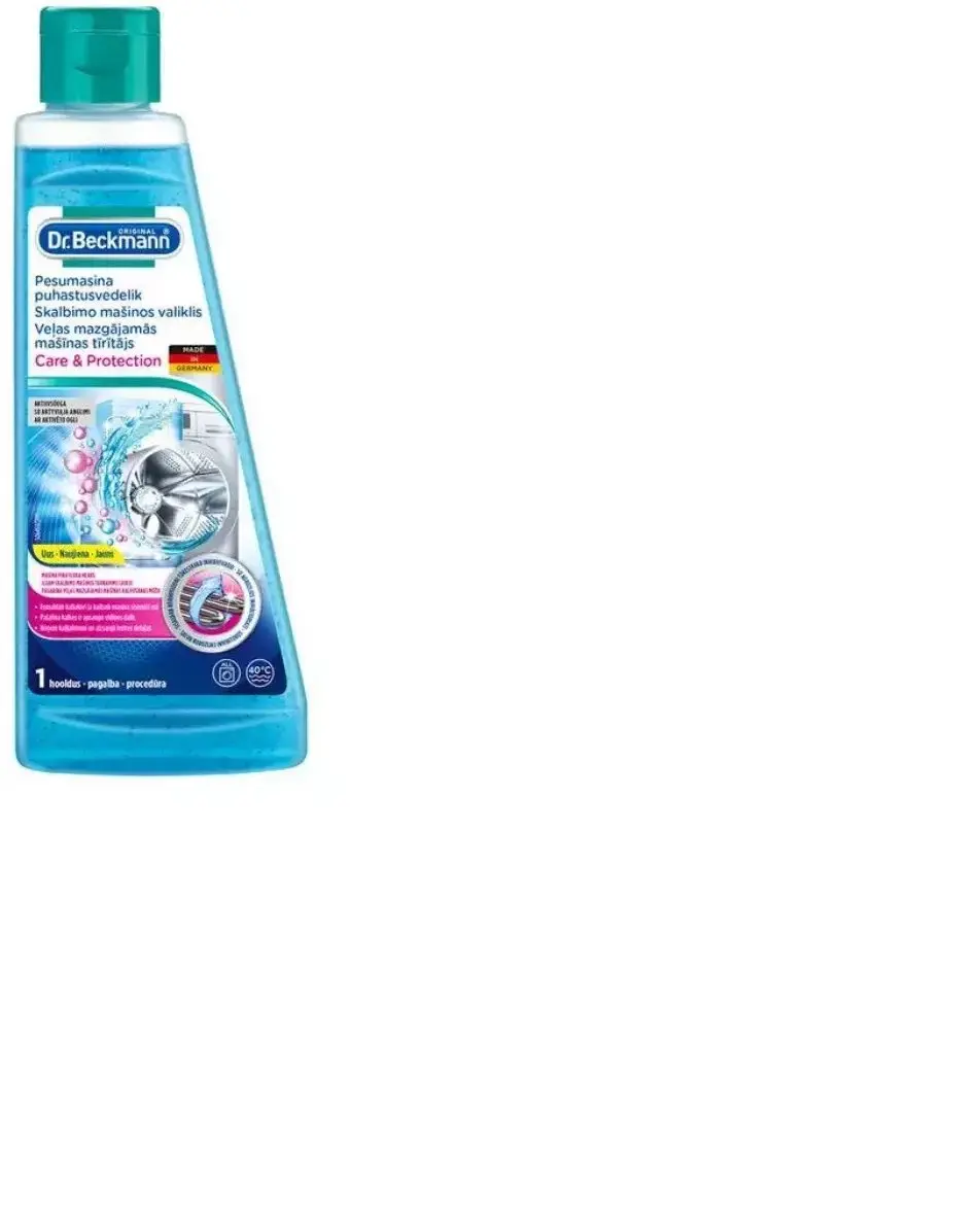Veļasmašīnas tīrītājs dr. beckmann 250 ml