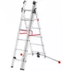 Hailo ProfiLOT S100 alumīnija kombinētās kāpnes 2x6+1x5 Photo 7