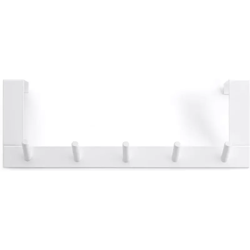 Door hook RAYEN 01618401 — 5 hooks, white Photo 2