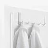 Door hook RAYEN 01618401 — 5 hooks, white Photo 3