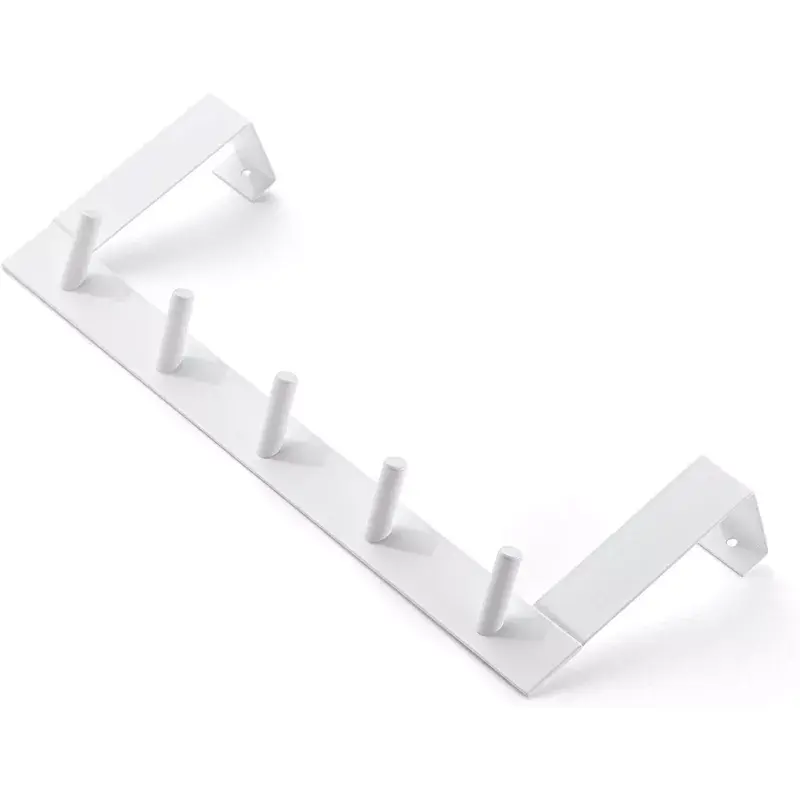 Door hook RAYEN 01618401 — 5 hooks, white Photo 4