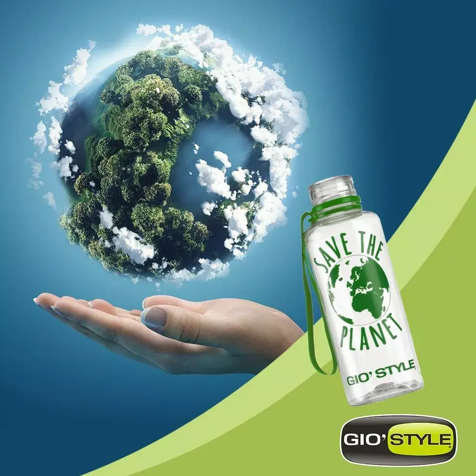Atkārtoti lietojama pudele gio'style Save The Planet 0,5 l Photo 2