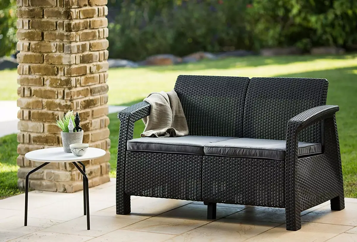 Dārza dīvāns Keter Corfu Love Seat Photo 5